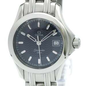 GA Seamaster 120M Steel Quartz Ladies Watch 2581.81 Polished